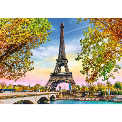 Puzzle 500 Romantyczny Paryż