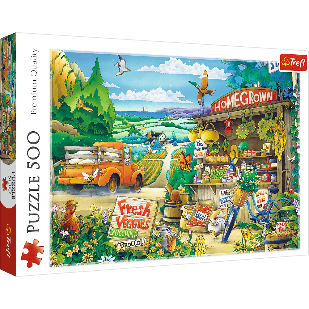 PUZZLE 500 Poranek na wsi / MGL 37352.