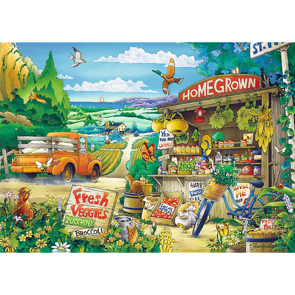 PUZZLE 500 Poranek na wsi / MGL 37352.