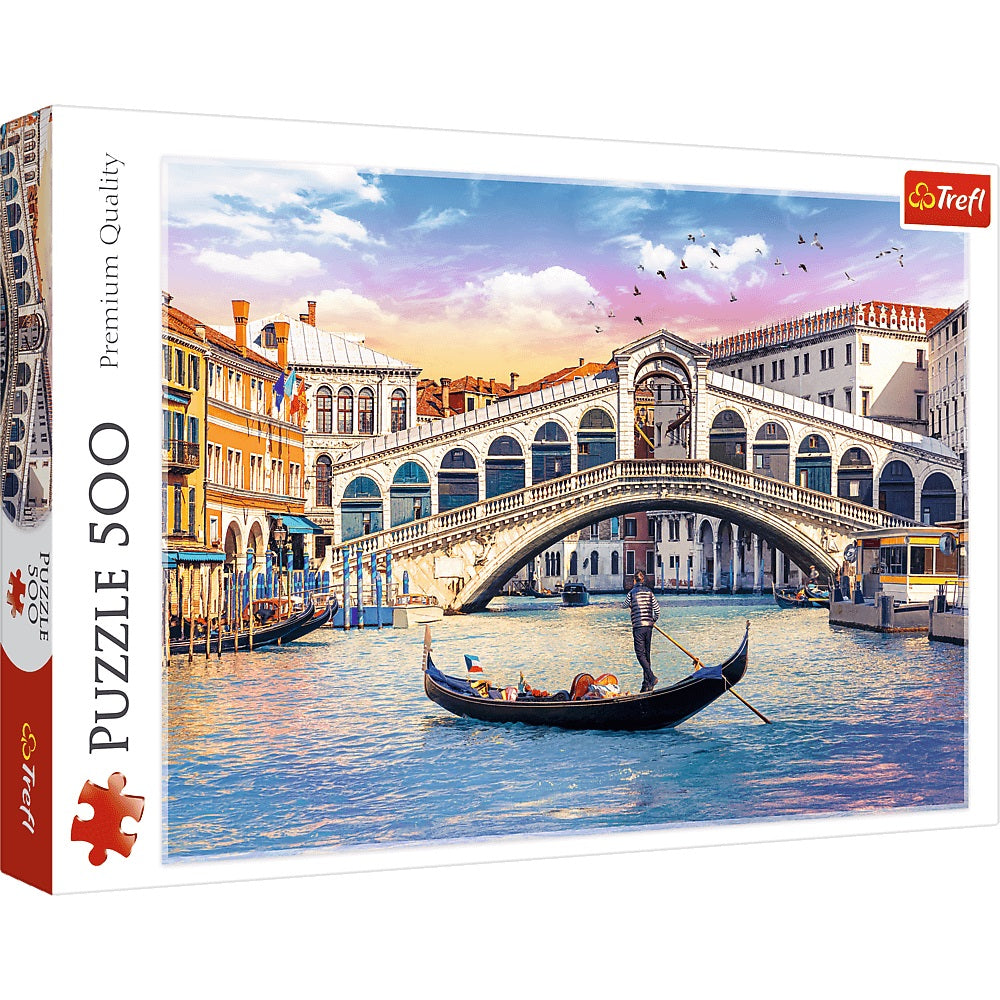 PUZZLE 500 Most Rialto Wenecja 37398