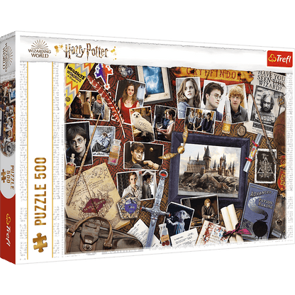 PUZZLE 500 Pamiątki z Hogwartu 37400
