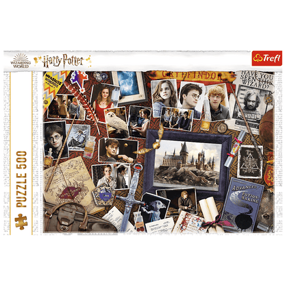 PUZZLE 500 Pamiątki z Hogwartu 37400