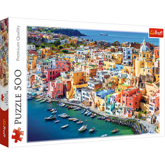 Puzzle 500 elementów procida kampania włochy