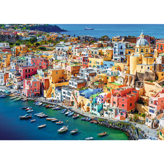 Puzzle 500 elementów procida kampania włochy