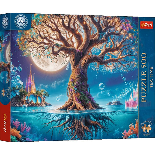 Puzzle 500 el. Premium Plus Quality Tea Time: Magiczne drzewo