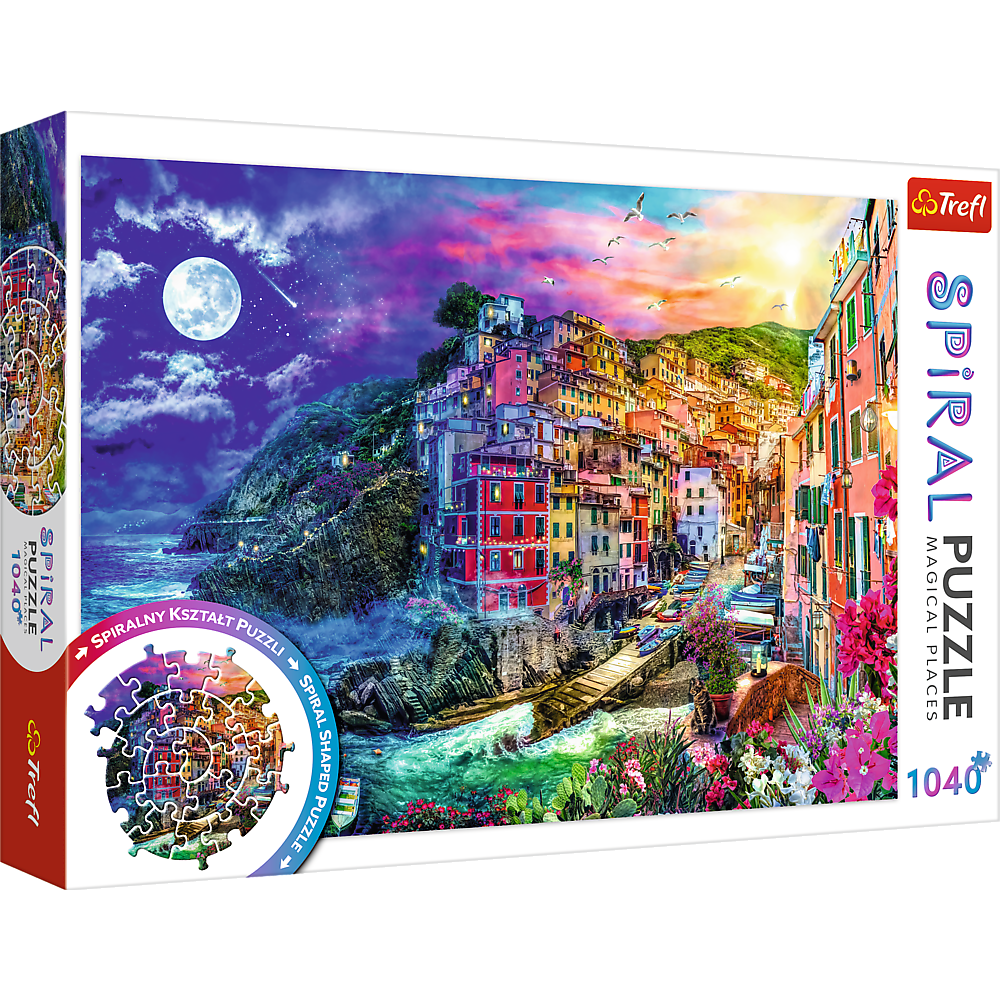 PUZZLE 1040 Spiral Puzzle Magiczna zatoka 40016