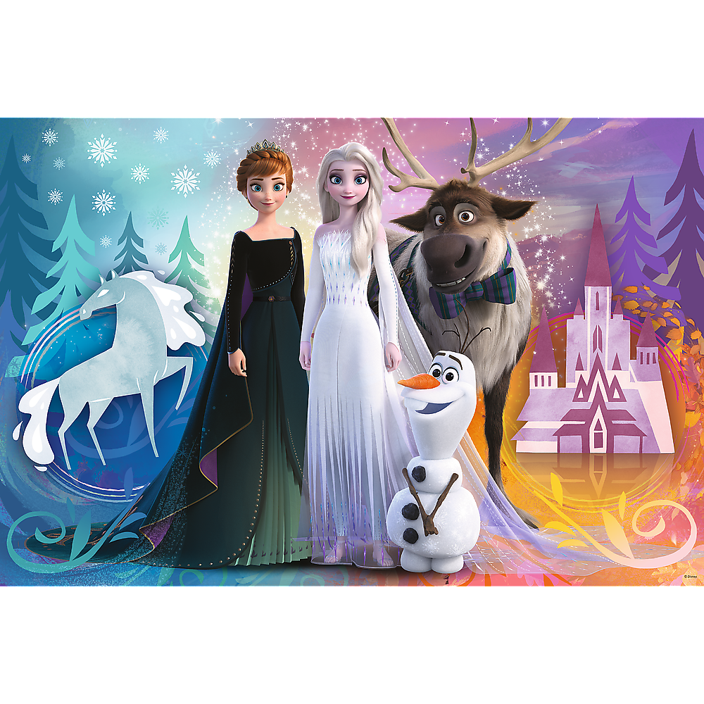 PUZZLE 24 SUPERMAXI Wesoły Świat Frozen 41000