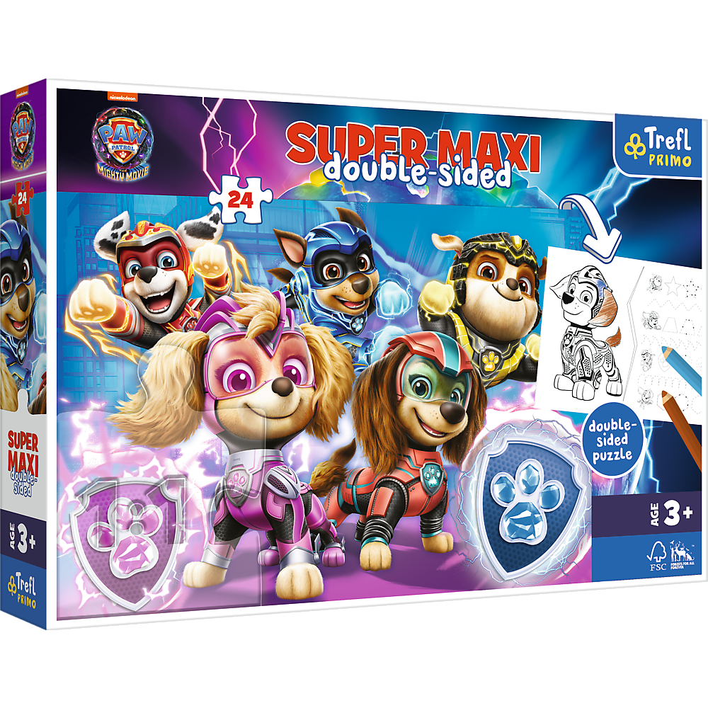 PUZZLE 24 SUPERMAXI Psia drużyna w akcji 41016