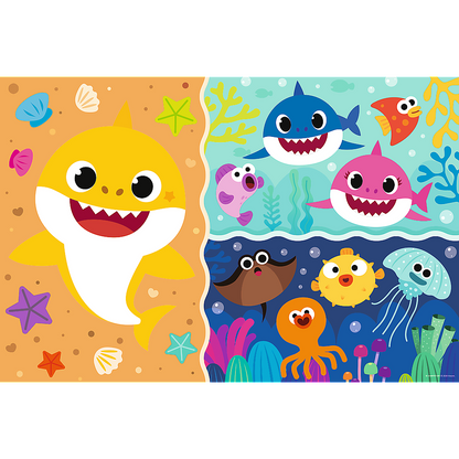 Puzzle giant 15 elementów mały rekin baby shark