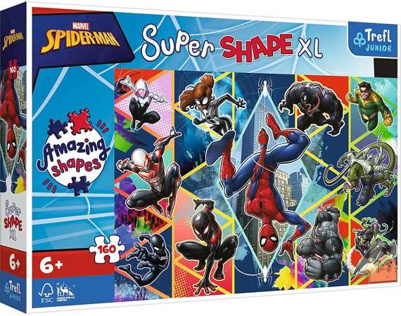 PUZZLE 160 XL Dołącz do Spidermana / Disney 50024