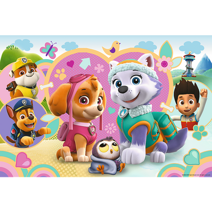 PUZZLE 70 glitter w kuferku Urocza Sky i Eve.53015