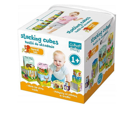 TREFL Kostki do układania Las/Baby 60664