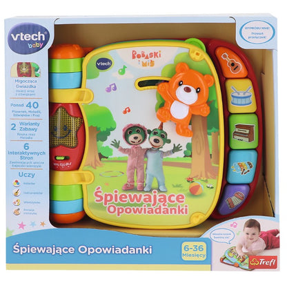 V-TECH Śpiewające Opowiadanki Bobaski i Miś 61559