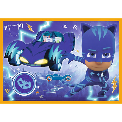PUZZLE 10w1 Dzielni Pidżamersi /E1 PJ Masks 90357