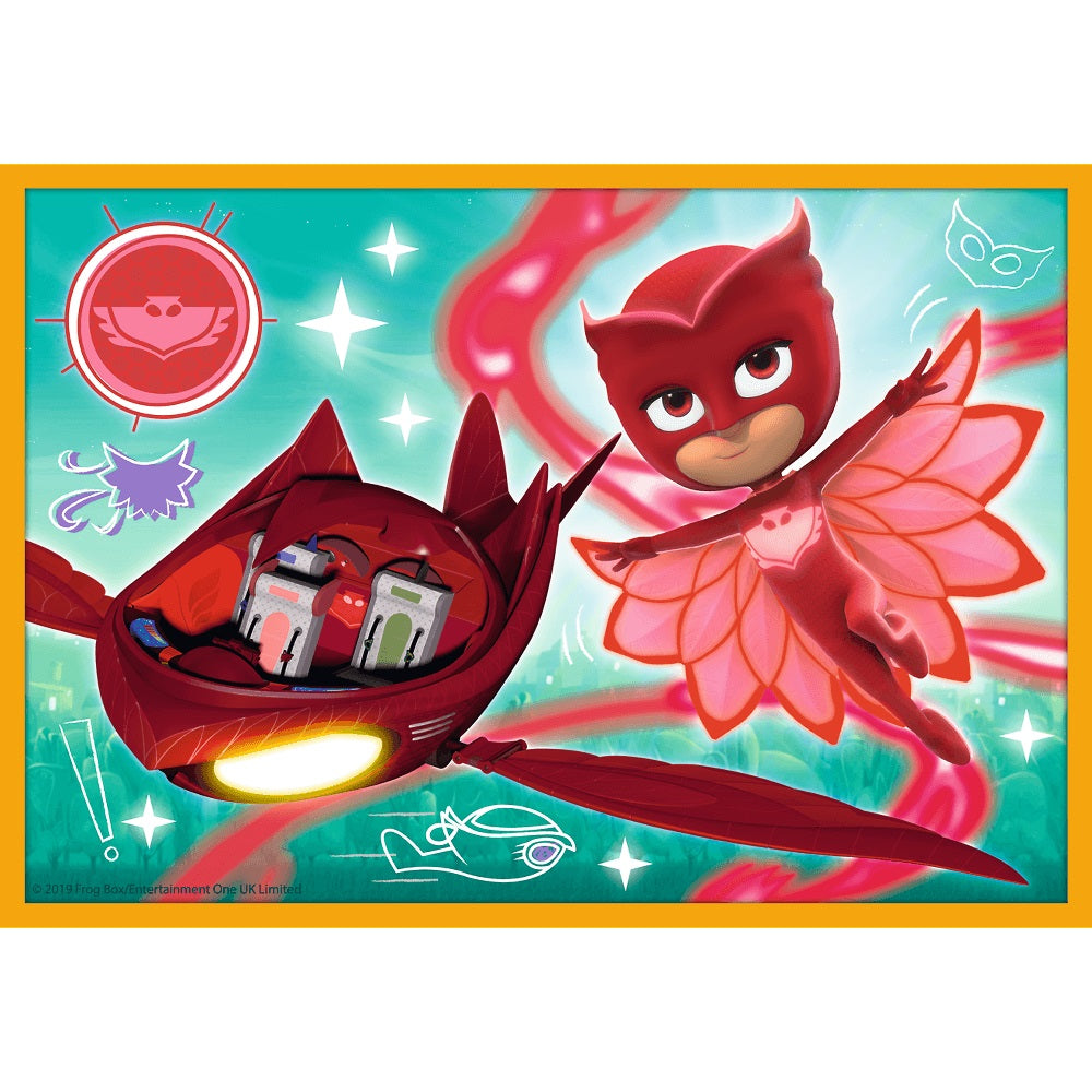 PUZZLE 10w1 Dzielni Pidżamersi /E1 PJ Masks 90357
