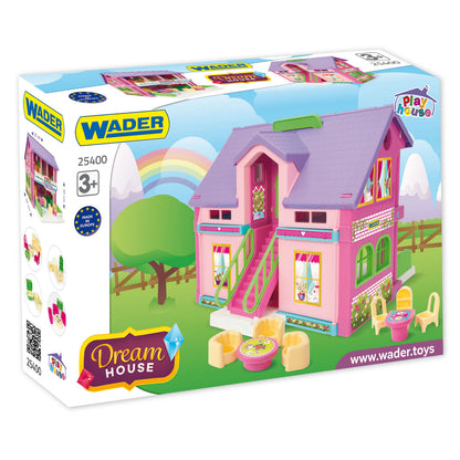 WADER Play House domek dla lalek 25400 54008