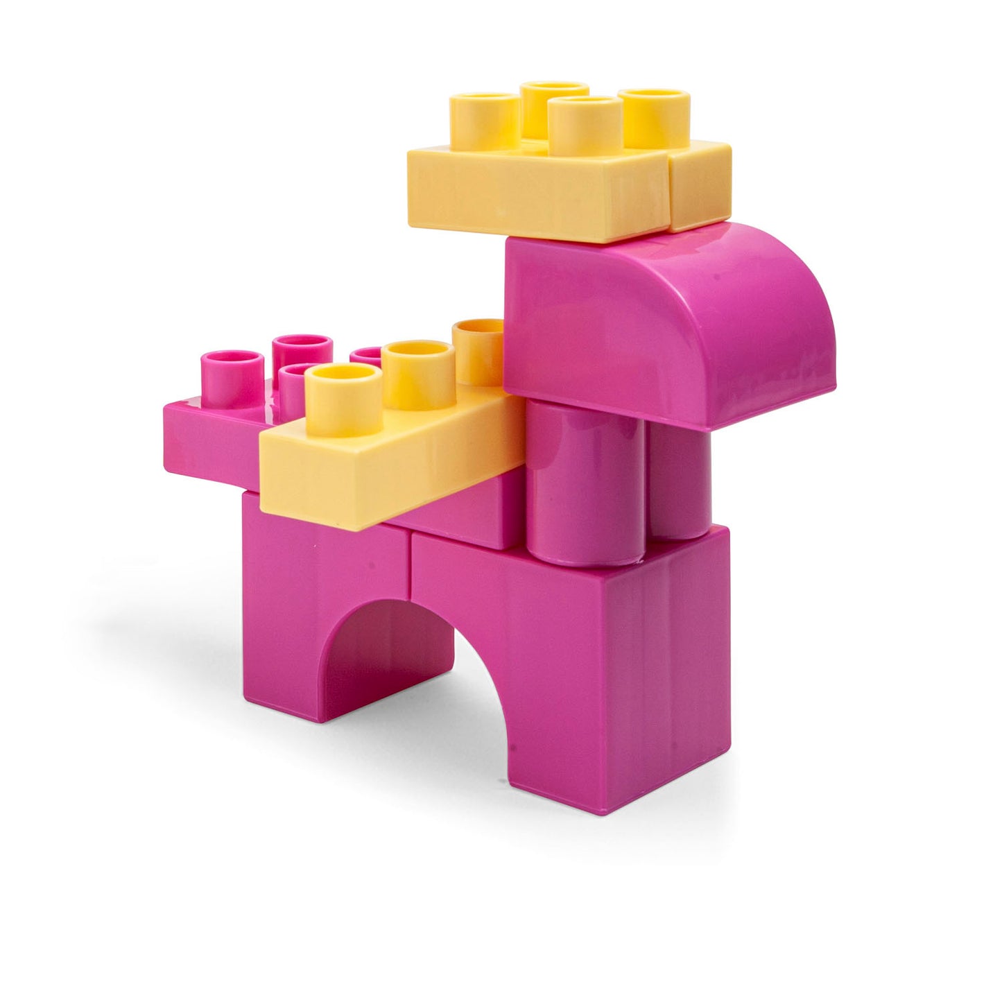 WADER KidsBlocks klocki 132el box róż 41280 12804