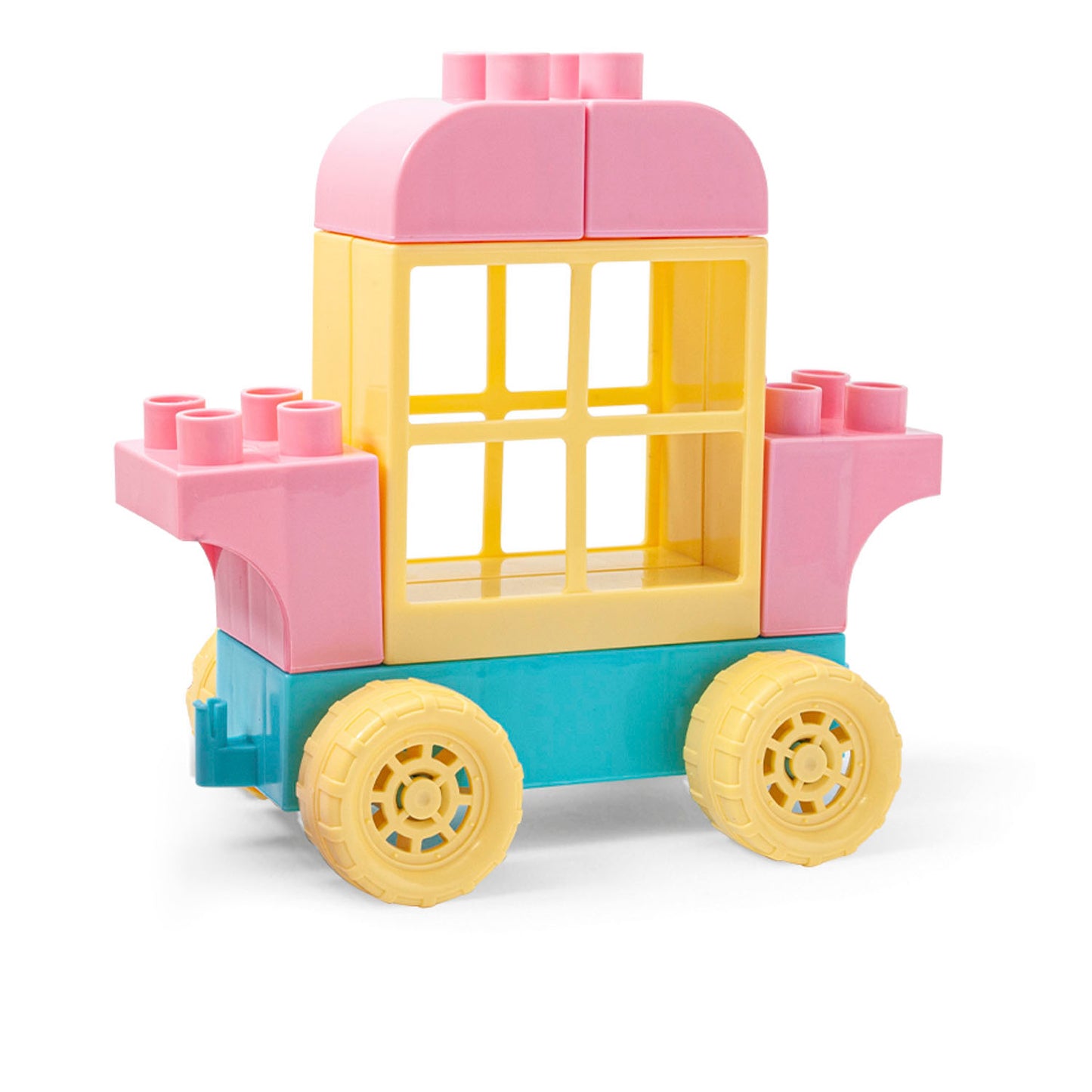 WADER KidsBlocks klocki 132el box róż 41280 12804
