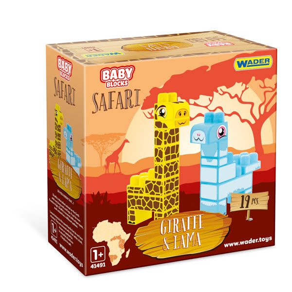 Wader klocki baby blocks safari
