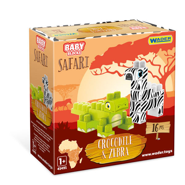 Wader klocki baby blocks safari