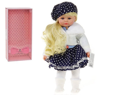 Lalka blondynka 45cm, śpiewa i mówi po polsku