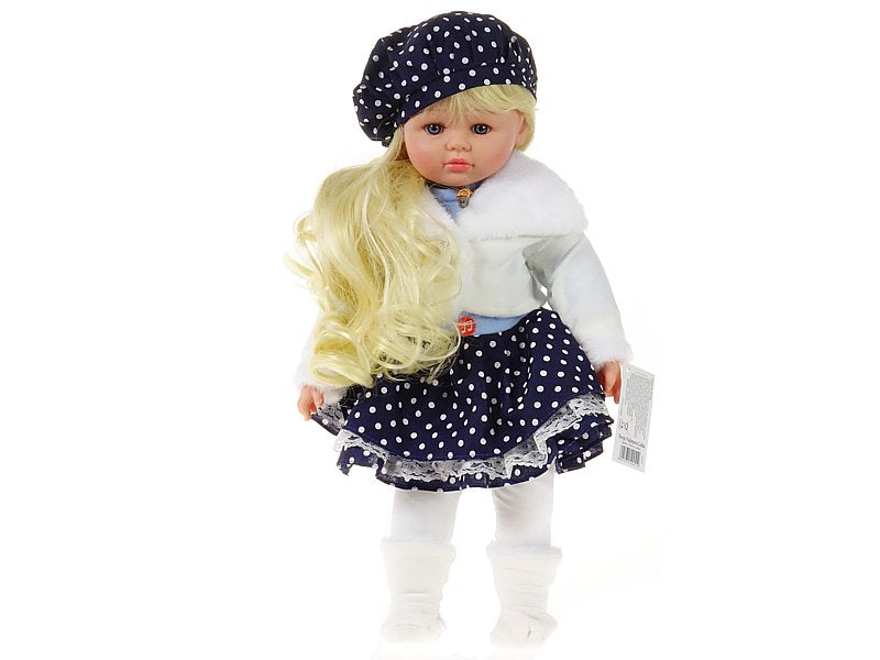 Lalka blondynka 45cm, śpiewa i mówi po polsku