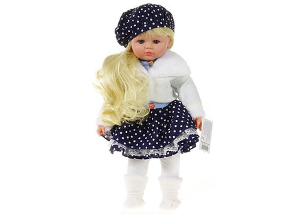 Lalka blondynka 45cm, śpiewa i mówi po polsku