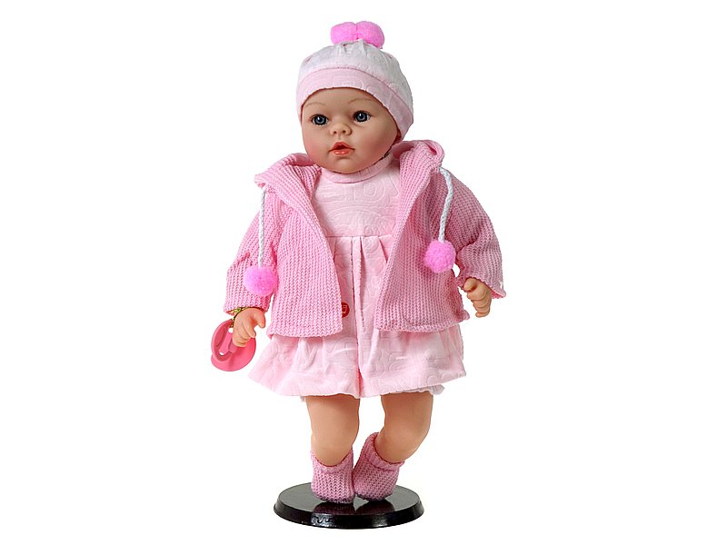 Lalka bobas 45cm z polskim głosem, śpiewa i mówi po polsku