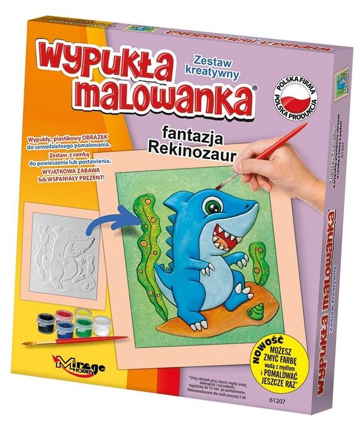 Mirage Fantazja Rekinozaur wypukła do malow.61207