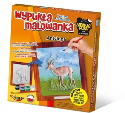 Mirage ZOO Antylopa wypukła malowanka 61605 16050