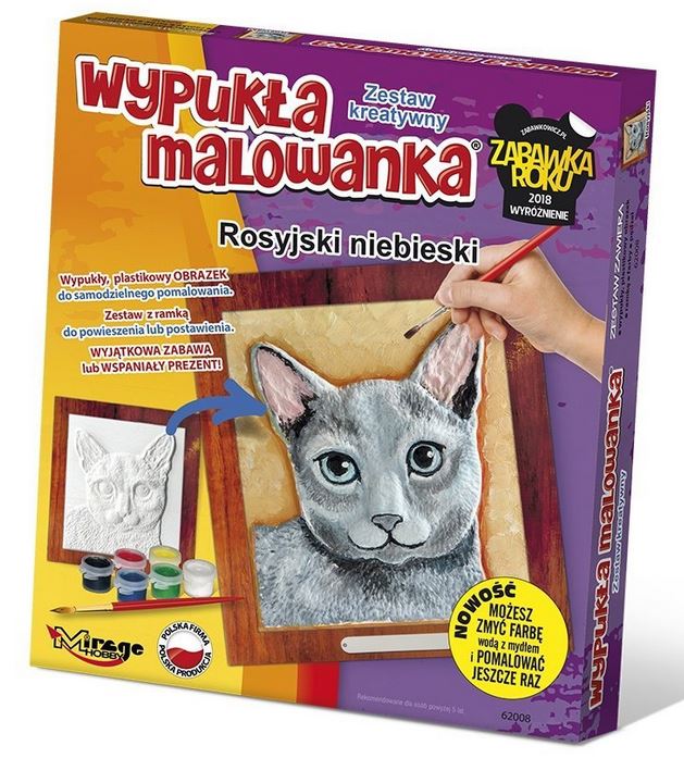 Mirage kot Rosyjski niebieski zestaw do mal. 62008