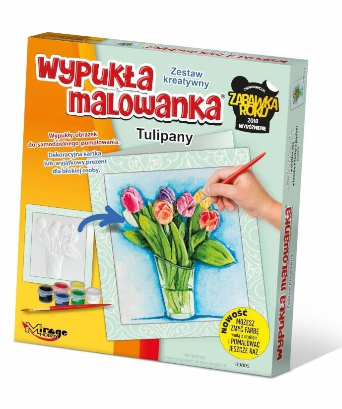 Mirage kwiaty Tulipany wypukła malowanka 69005