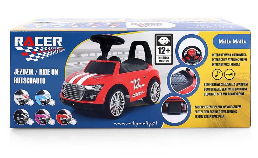 Pojazd Racer black 0977 22428