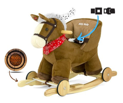 Koń na biegunach Polly Dark Brown 23982