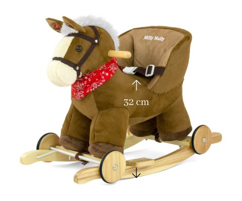 Koń na biegunach Polly Dark Brown 23982