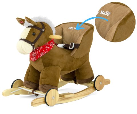 Koń na biegunach Polly Dark Brown 23982