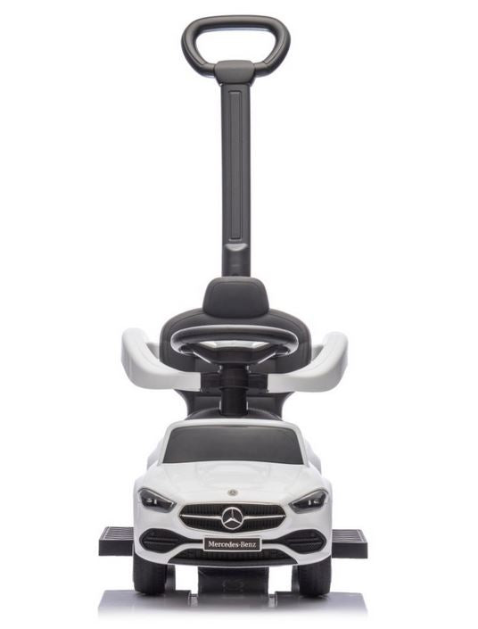 Pojazd z rączką Mercedes white 6105 27140