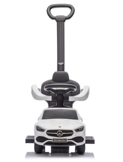 Pojazd z rączką Mercedes white 6105 27140