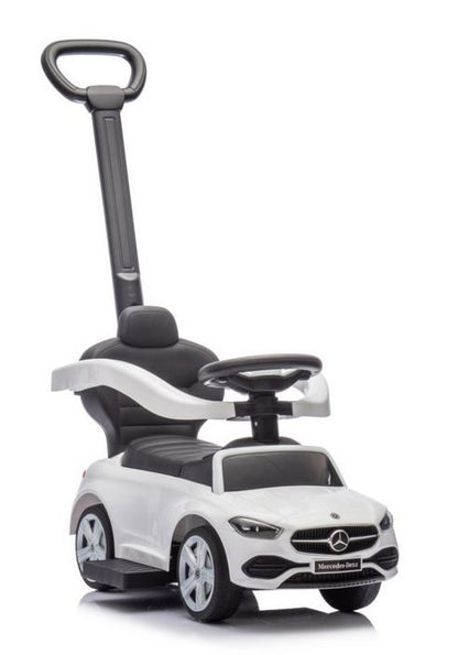 Pojazd z rączką Mercedes white 6105 27140