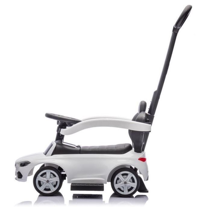 Pojazd z rączką Mercedes white 6105 27140