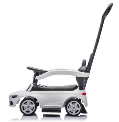 Pojazd z rączką Mercedes white 6105 27140