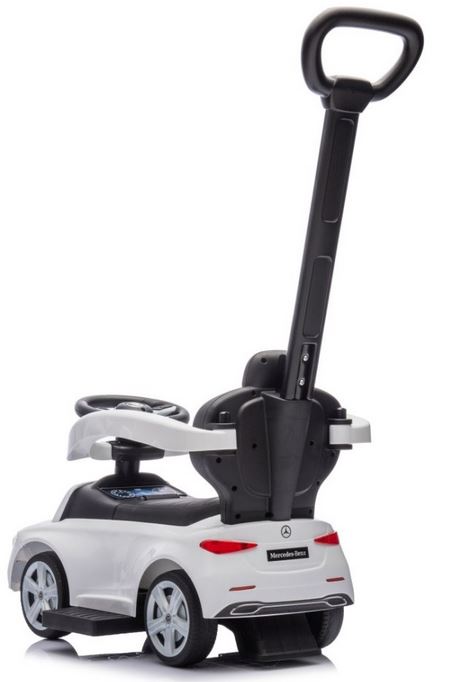 Pojazd z rączką Mercedes white 6105 27140