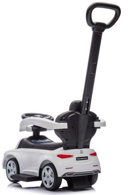 Pojazd z rączką Mercedes white 6105 27140