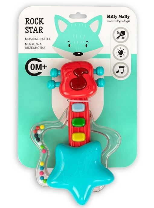 Grzechotka muzyczna gitara 4651 28055