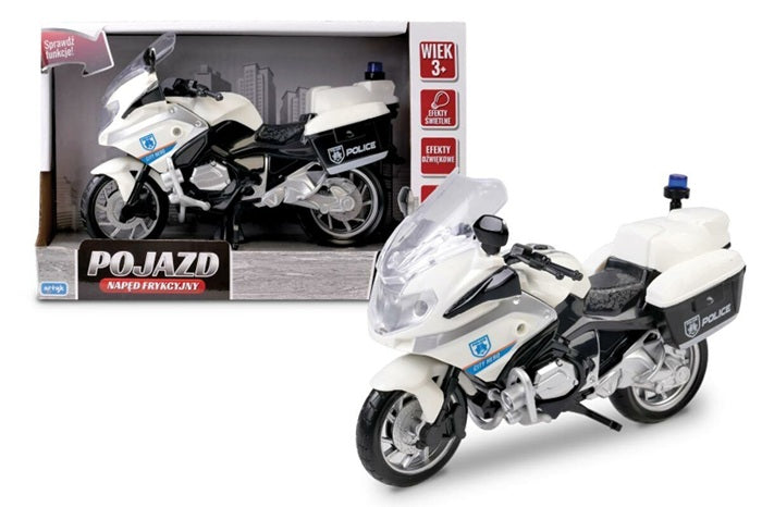 Motocykl z napędem oraz funkcją światła i dźwięku