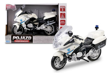Motocykl z napędem oraz funkcją światła i dźwięku