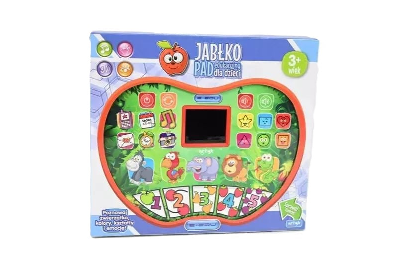 E-edu pad edukacyjny dla dzieci jabłko