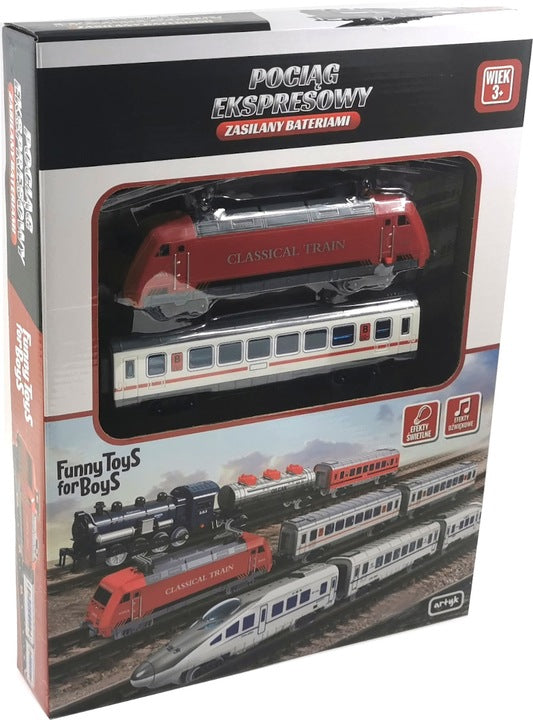 Toys for boys pociąg ekspresowy światło/dźwięk