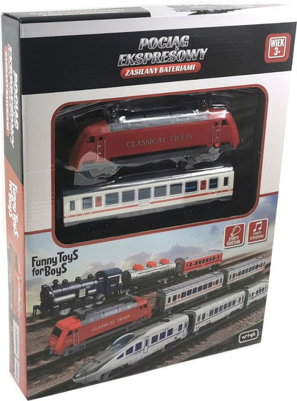 Toys for boys pociąg ekspresowy światło/dźwięk