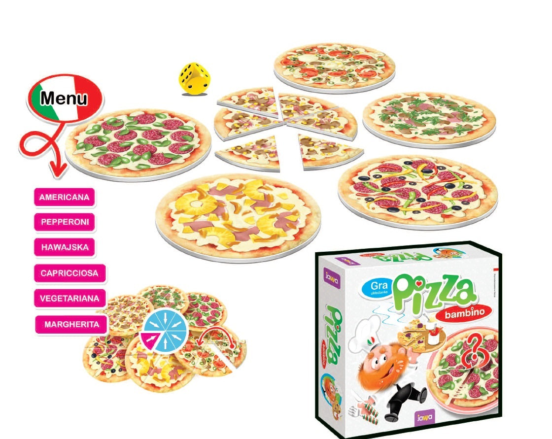Gra układanka Pizza Bambino 00796